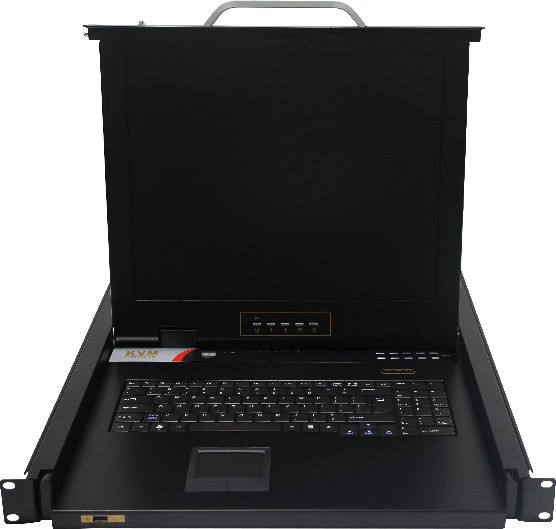 17-inch 24-port CAT5 remote IP KVM switch