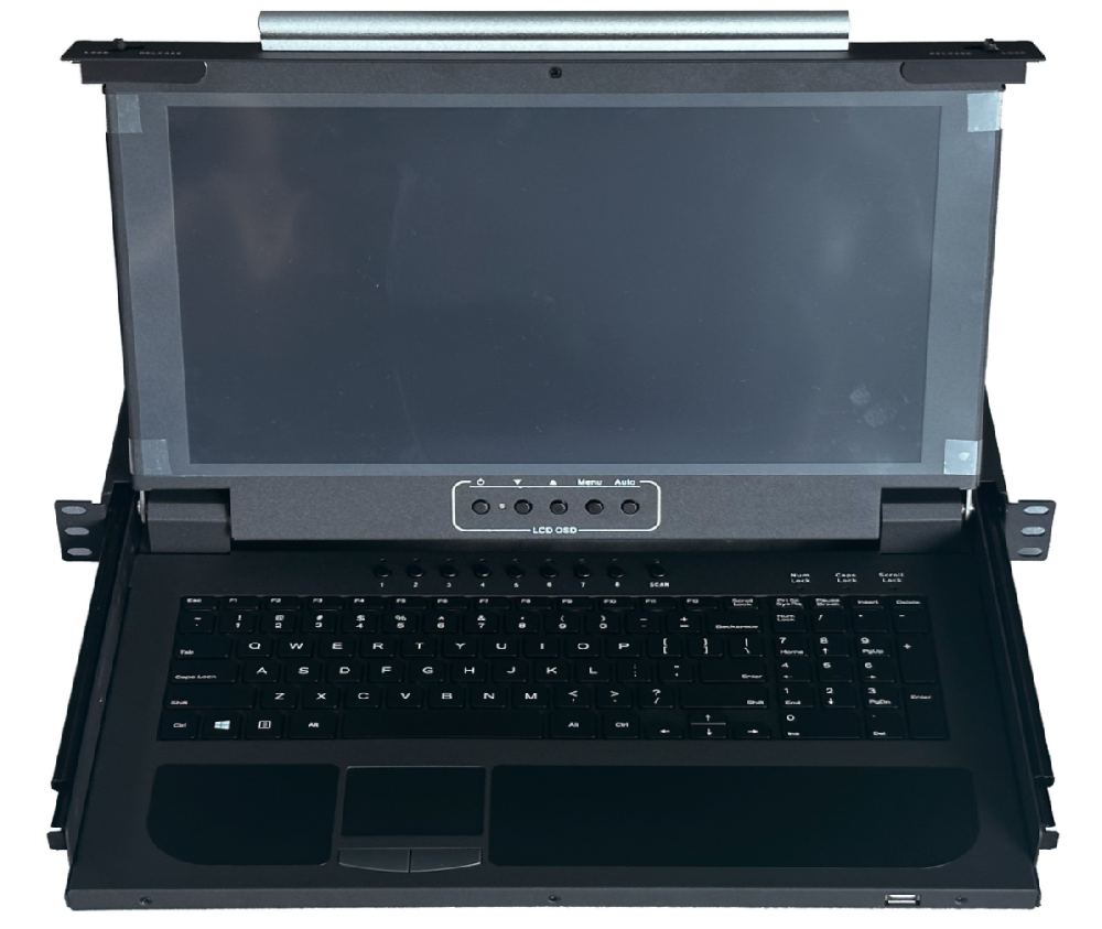 15.6-inch 8-port HDMI LCD KVM Switch