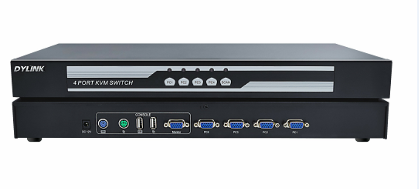 KVM4-port (USB) switch