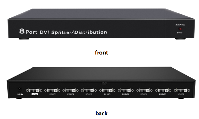 DVI 8-port splitter